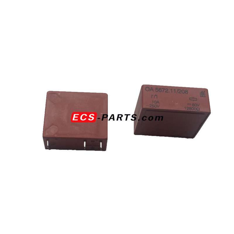 Relay;OA 5672.11/208;Coil Voltage-80 VDC;Coil Ohm- 12800 ohm,Contact -10A,250 VAC - Image 2